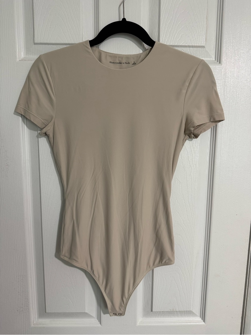 Abercrombie & Fitch Soft Matte Seamless Tee Bodysuit - Size S